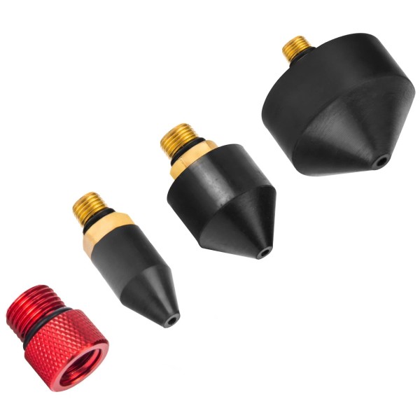 Kodilin 4PCS 1/8-Inch Rubber Tip Set for Air Blow ,1