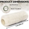 Paint Roller Covers 9 Inch x 3/4" Nap, 20 Pack,