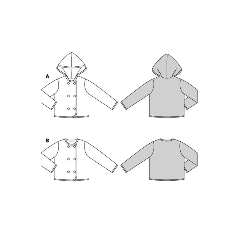 Burda Style Sewing Pattern B9236 Children's Jacket