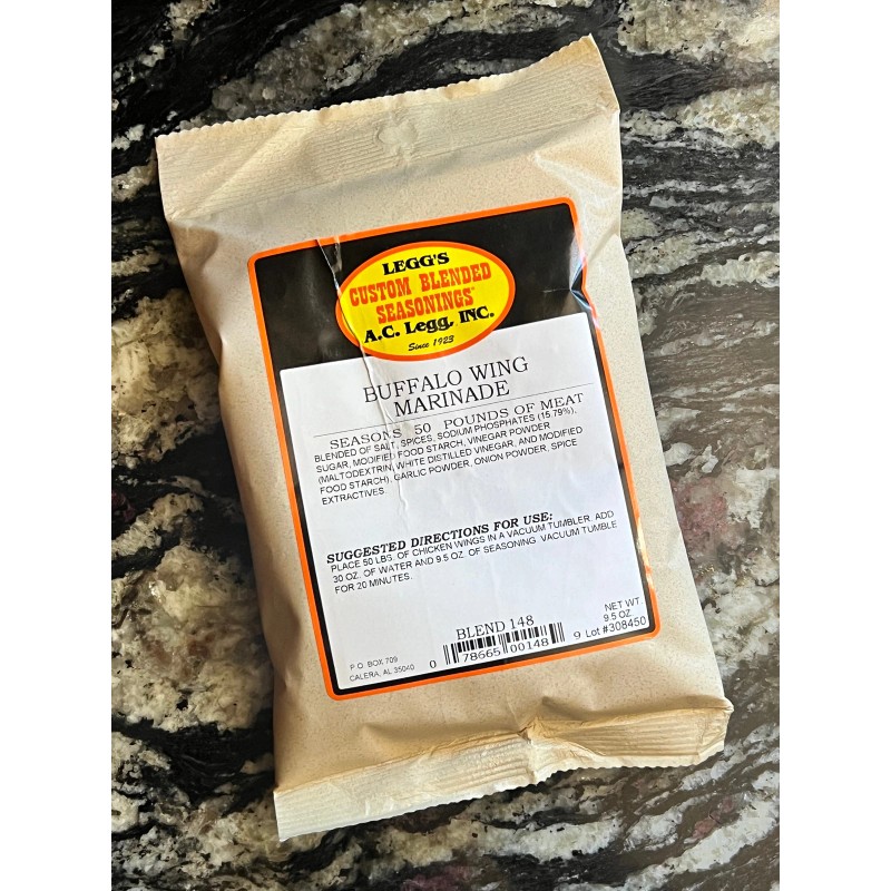 AC Legg's Buffalo Wing Marinade Rub Blend 148 - 9.5