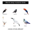 Woodpecker Rods for House,Bird Reflective Devices Outdoor,Reflective Scare Rods,Bird Reflectors