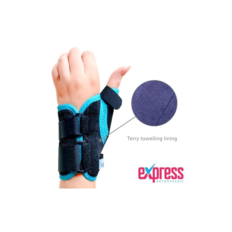 Orthotix Medically Approved - Short Semi-rigid Wrist & Thumb Brace/Support