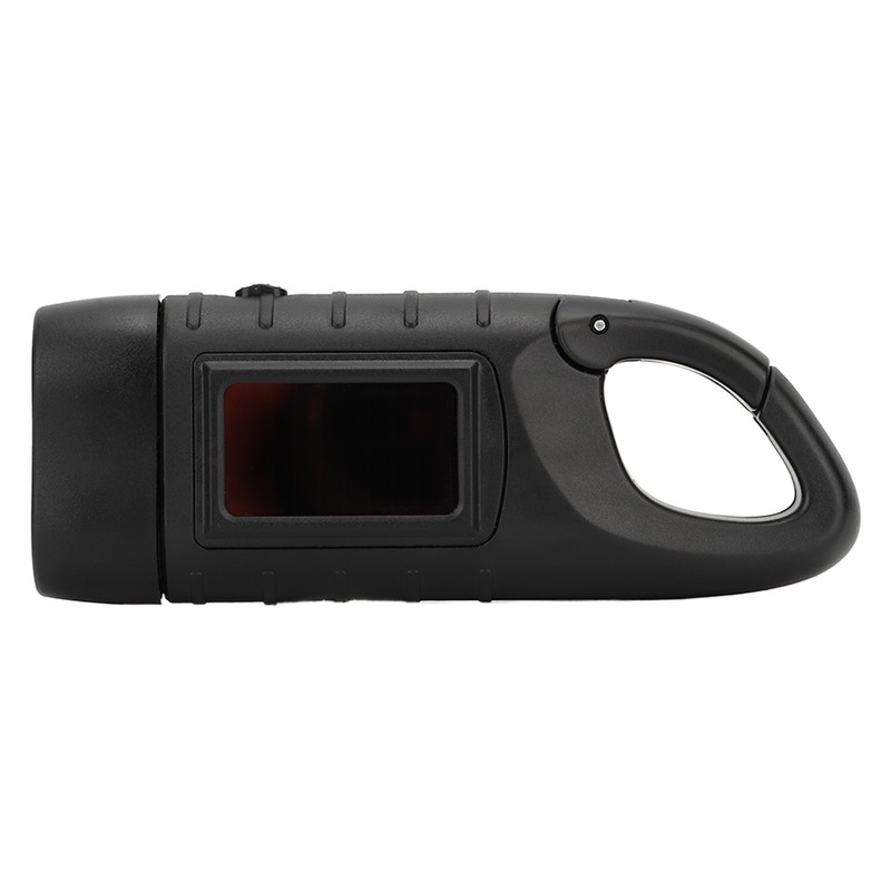 Hand Crank Solar Powered Flashlight Emergency Rechargeable LED Flashlight Self