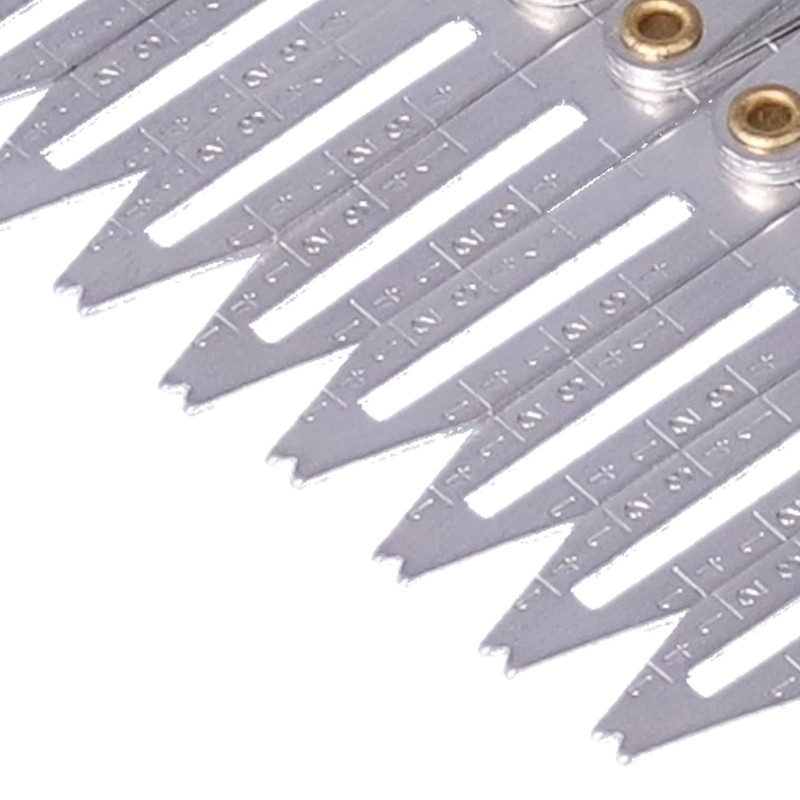Dpofirs Expanding Sewing Gauge Aluminium Sewing Gauge Quilting Sewing Tool