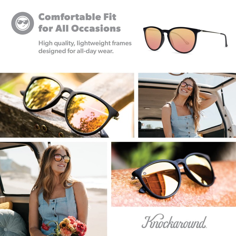 Mary Janes Sunglasses Black / Rose Gold