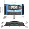 100A MPPT Solar Charge Controller 12v/24v Current Auto Focus MPPT