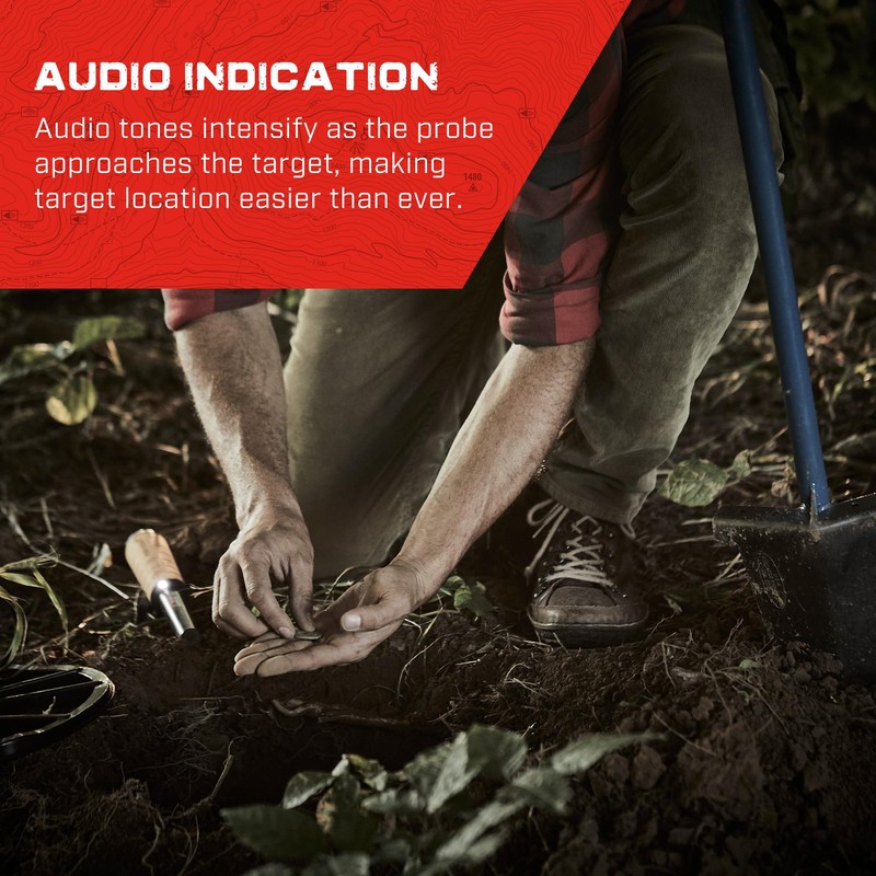 Minelab PRO-FIND 20 Waterproof Pinpointer Metal Detector for Adults with