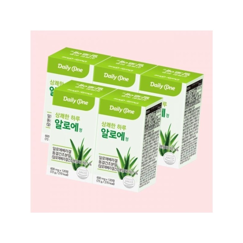 Daily One Refreshing Aloe Extract Aloe Vera Gel 5 cans