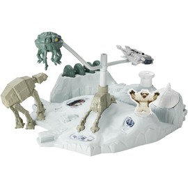 Hot Wheels Hoth Set with Snowspeeder