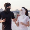 무아 99% 자외선차단 냉감 헤어밴드형 쿨마스크 UV차단 여름 스포츠 넥마스크