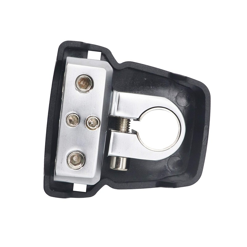 Audiotek BC28 Positive/Negative Competition Battery Terminal with 2-in-1, (2) 0AWG
