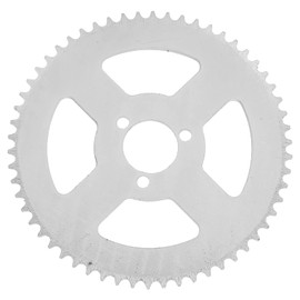 Alomejor T8F 58T White Steel Sprocket 3 Hole Crankset 29 mm for 47/49cc Mini Motorcycle ATV Kart
