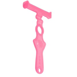 Nonoji FSP-01P Peeler, Root Vegetable Ruffle Salad, Sharpener, Milky Pink, Approx. 6.9 x 3.9 x 0.6 inches (17.6 x 9.8 x 1.6 cm)