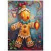 MyPuzzle Festliche Lebkuchen-Verzierung mit Weihnachtsdekor - Premium 1000 Teile Puzzle