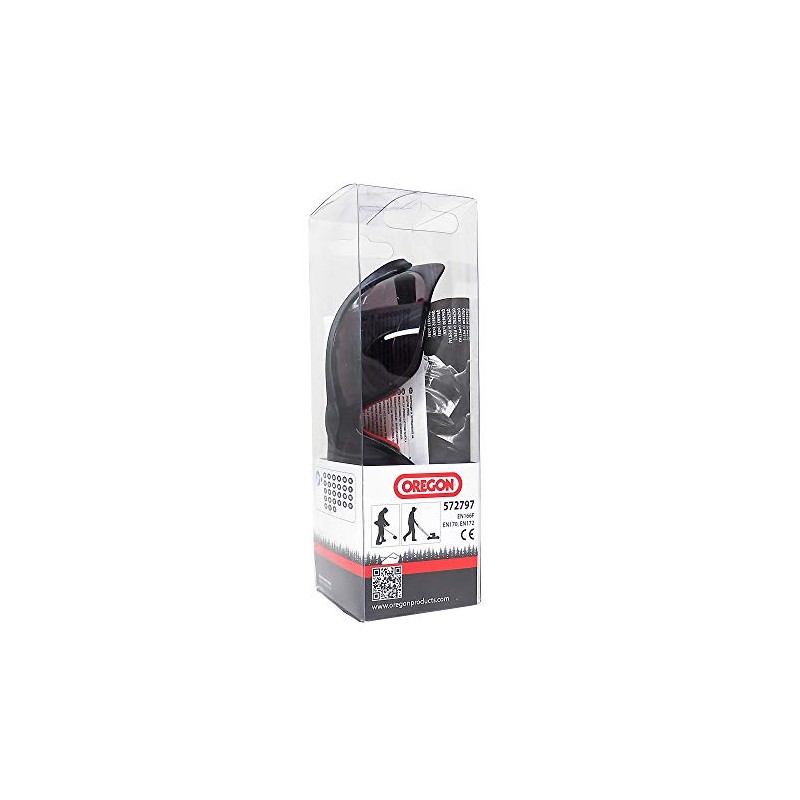 Oregon 572797 Safety Glasses with Protection Against Impact (EN166), UV