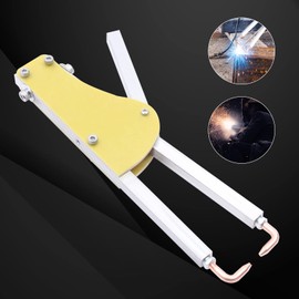 KONKENIE Portable Spot Welder Tool Machine Professional Butt Welding Tongs Metal Repair Service Tool Spot Butt Welding Equipment for DIY Welding Pen Sheet Repair,Light Yellow, 4.84in Long