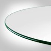 Dulles Glass 36 inch Round Glass Table Top - Tempered