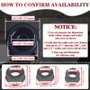 LUXTRKSTO 20Pcs Trailer Grease Dust Cap Rubber Plugs for Most