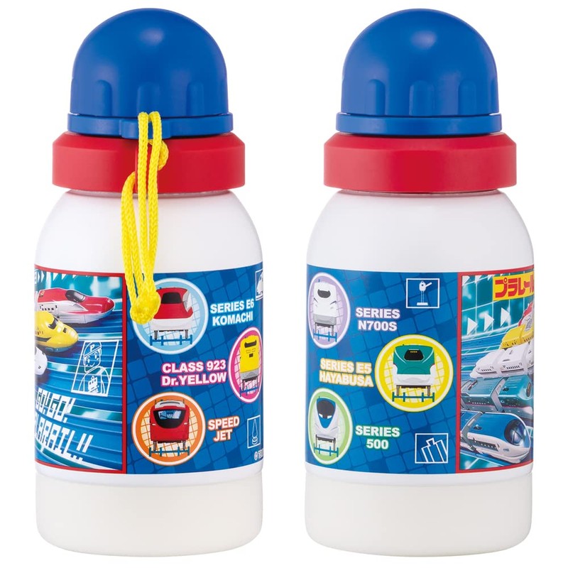 Skater Stainless Bottle 380ml Single Layer Health Drink Bottle Plarail