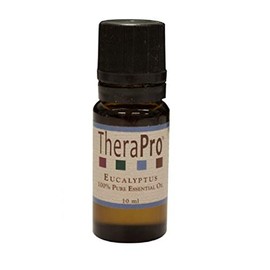 TheraPro Eucalyptus Essential Oil - 100% Pure Essential Oil -Therapeutic Grade - Massage & Spa Aromatherapy - 10 ml Glass Bottle
