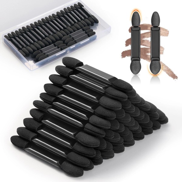 Does not apply 50Pcs Double Ended Eyeshadow Applicators Sticks with