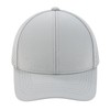 BOTVELA Men Baseball Cap Laser Cut Mesh Snapback Hat (Grey)