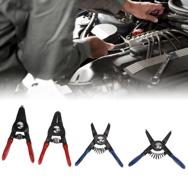 Mini Snap Ring Plier Set, Small Circlip Pliers Durable Practical
