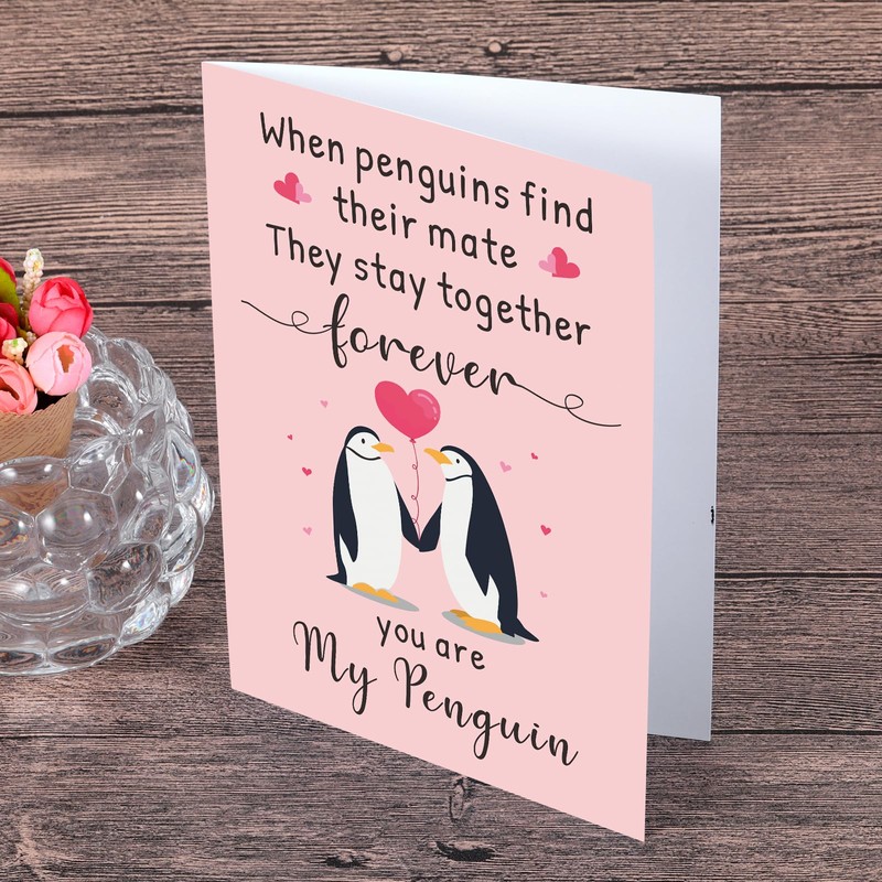 Penguin Couple Gifts for Boyfriend Girlfriend Valentines Day Gifts for