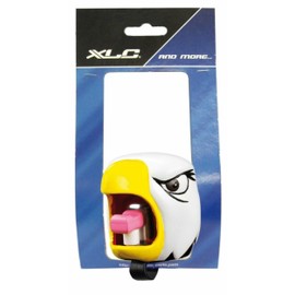XLC Kinder Fahrradklingel Glocke Crazy Stuff Eagle, Mehrfarbig, 5.5 x 5.5 x 4 cm