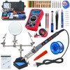 KEPIOG Soldering Iron Kit, 80W Electric Solder iron, Adjustable Temperature