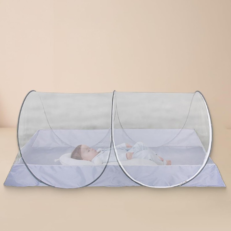 WRQIOO Mosquito Net Travel, Mosquito Net Travel Pop Up Single