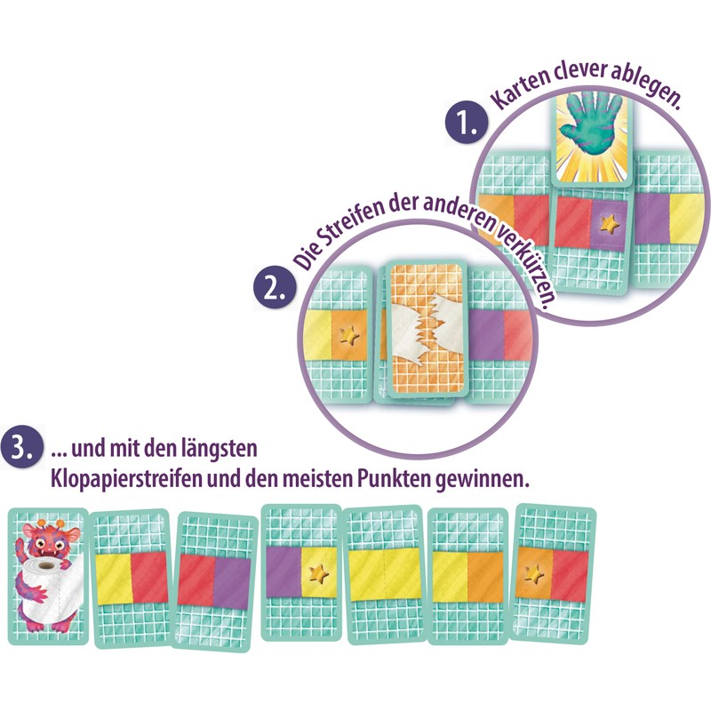 Schmidt Spiele 75057 Monster Role, Children's Card Game