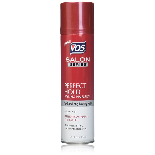 VO5 Salon Series Perfect Hold Aerosol Hair Spray, 9 oz