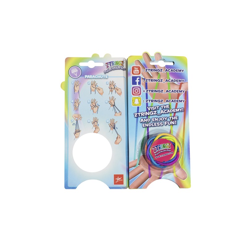 ZTringz 4752 String Game, Finger Game, Game of Skill, Multicoloured