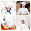 Chef's Hat Apron Set, Adjustable Chef's Hat Bib Apron, Chef