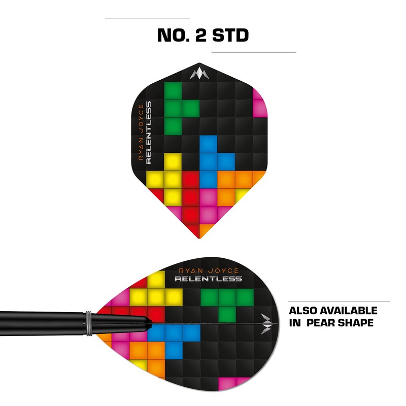 Mission Darts Ryan Joyce Premium Extra Strong Dart Flights 100