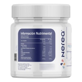 Nerea Pre Entreno Natural / Sabor Frutos Rojos / 1 Mes