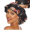 HIUMI Gorro de ducha de lujo para mujer, para rastas,