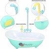 Wzenclave Automatic Bird Bathtub, Parrot Automatic Bathtub with Shower, Multifunctional