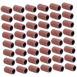 IWOWHERO 100pcs Abrasive Sanding Bands for Nail Drill Manicure Grit Grinding Heads