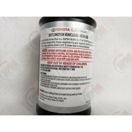 Genuine 4pck - GENUINE DOT3 Brake Fluid 00475-1BF03 for Toyota Lexus Scion