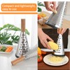 YALiya Vertical Cheese Grater, Lemon Grater, Kitchen Grater, Chopper for