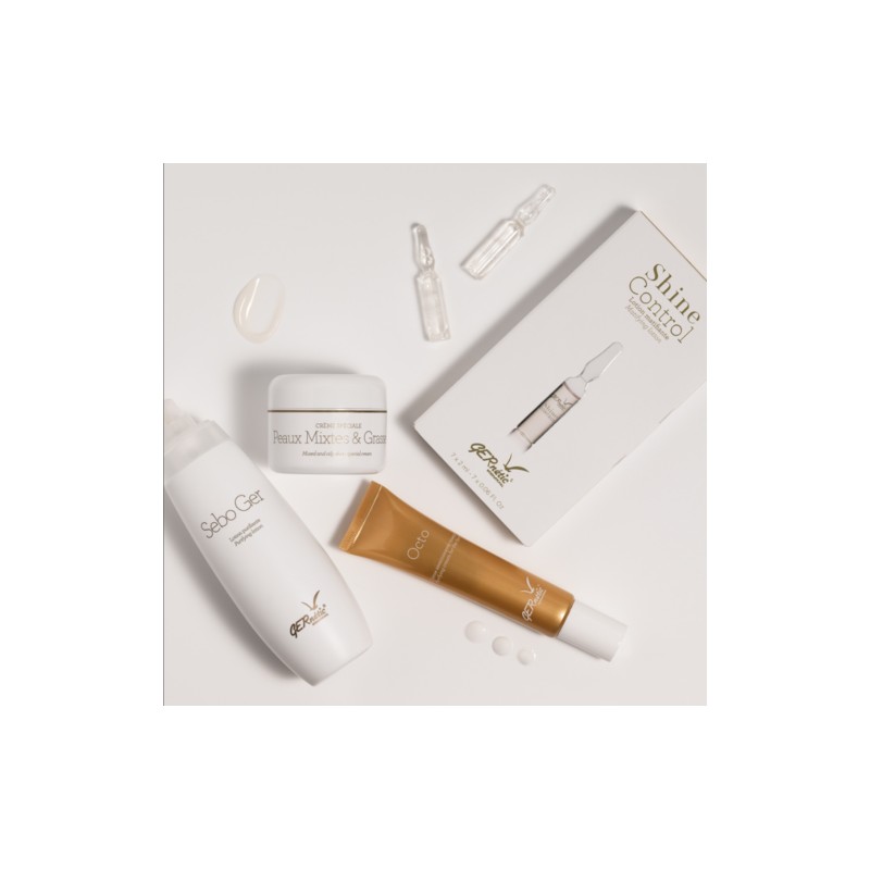 Genetic Shine Control Ampoule 2ml x 7ea Luxury Ampoule Stand,