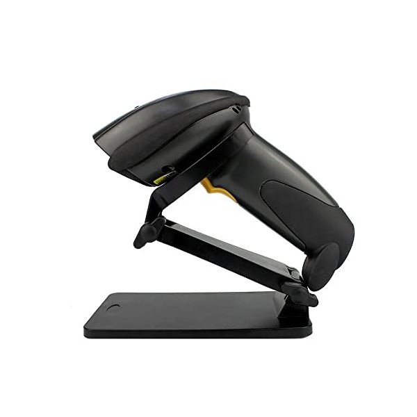 Yanzeo Z Shaped Barcode Scanner Holder, Adjustable Height Angle, Sturdy