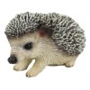 Set Of 2 Wildlife Animals Realistic Mother Hedgehog With Baby