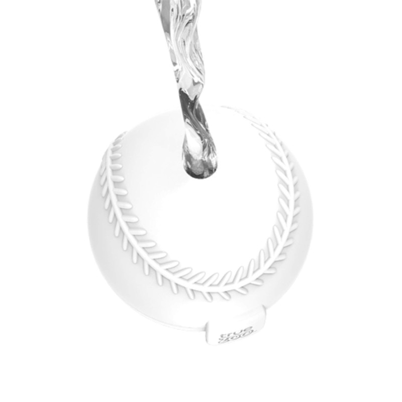 True Zoo Baseball Ice Mold, Silicone Ice Sphere Mold, Novelty
