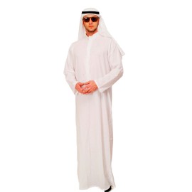 DRESS ME UP Party/Fancy Dress/Halloween Men Costume Sheik Middle Eastern Saudi Arab Size XL/56 (EU)/46 (UK)/46 (US)
