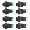 25Pcs Knob Selector Switch Self Locking 3 Speed with Light