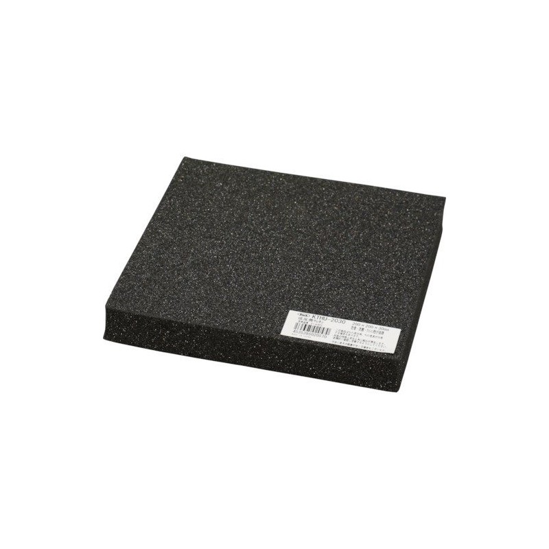 Light Low Rebound Urethane Black 200 × 200 × 30 mm Kthu – 2030 