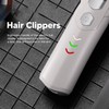 Electric Hair Trimmer Stainless Steel Low Noise Vibration Hair Clippers